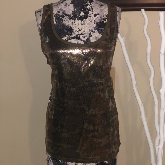 NWT Sequin Tank Top - Picture 1 of 10